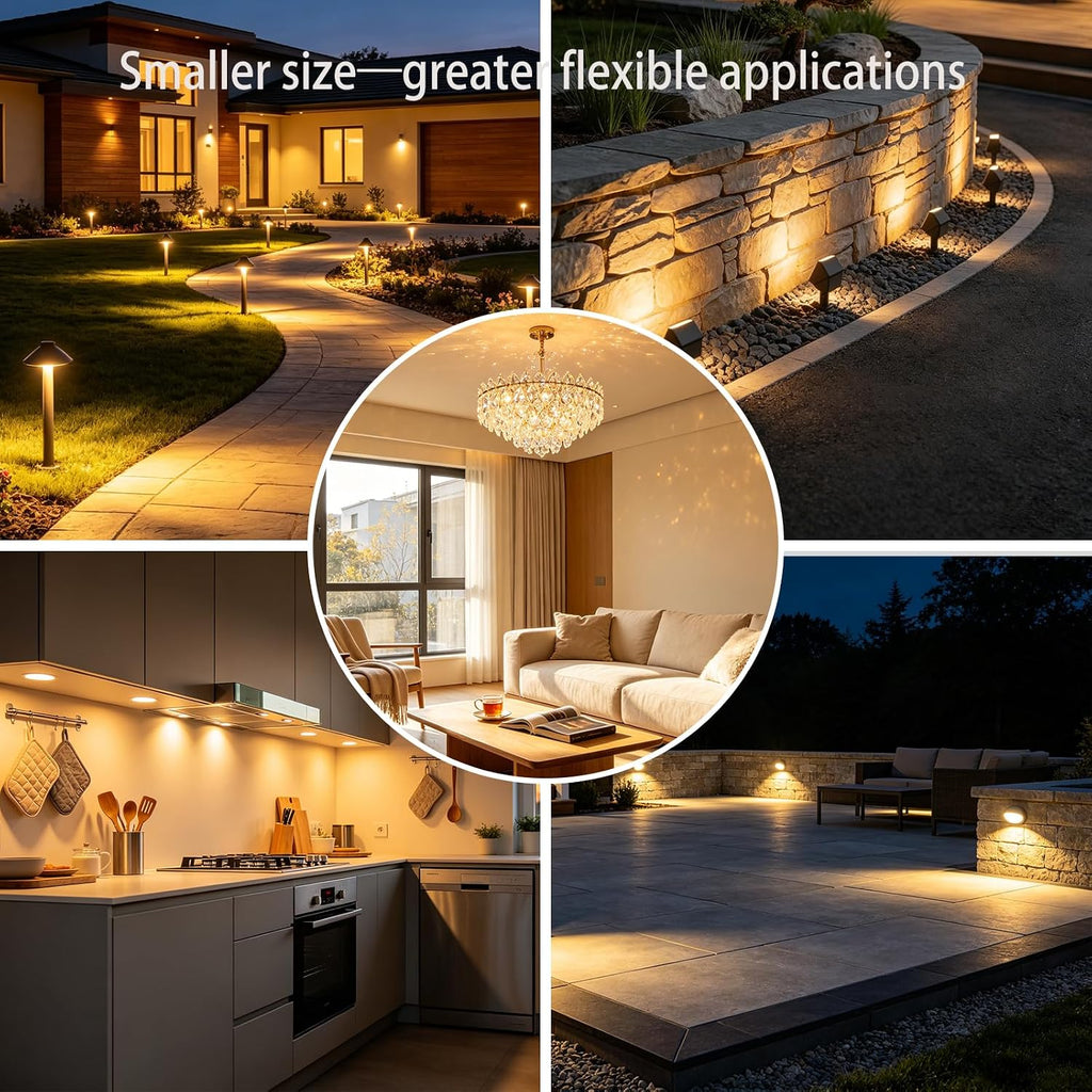 10 Pack G4 LED Light Bulb,2W Equivalent to 20W,AC/DC 12V,Warm White 2700K G4 Bulb, Garage
