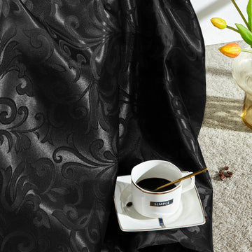 Black Satin Fabric by The Yard, 60" Wide, 10 Yards