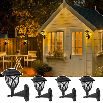 Solar Wall Lantern Outdoor Playhouse Light, Playhouse Accessories