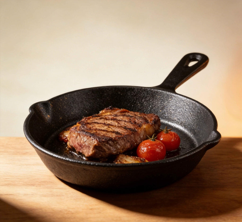 Pre-Seasoned Cast Iron Skillet, 10Inch, Black