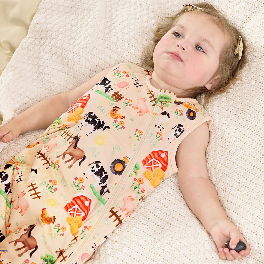 Bamboo Viscose Sleep Sack for Baby, 1.0 & 0.5 Tog Wearable Blanket