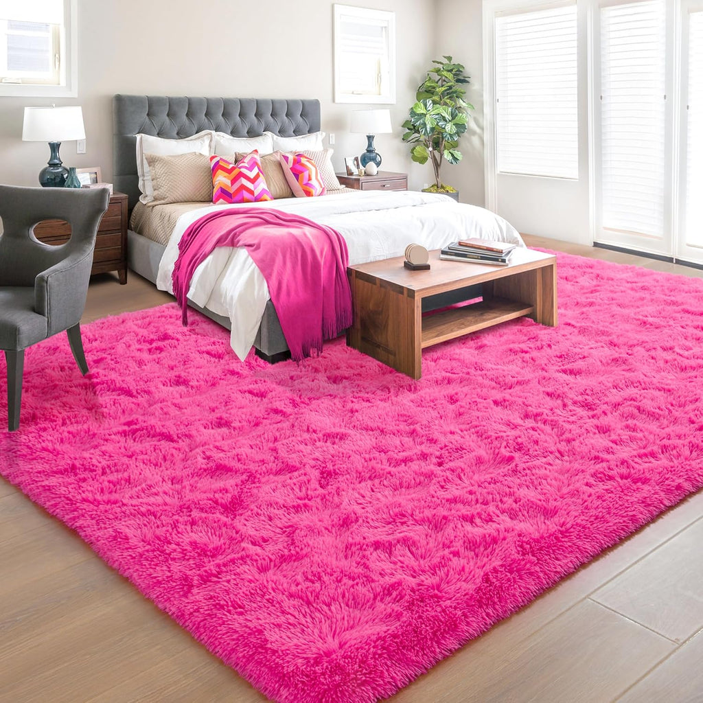 2x3 Soft Fluffy Area Rugs for Bedroom Kids Room Plush Shaggy Nursery Rug Furry Throw Carpets