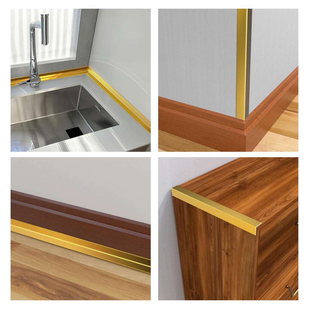 Wall Corner Protector Peel and Stick Corner Trim Molding