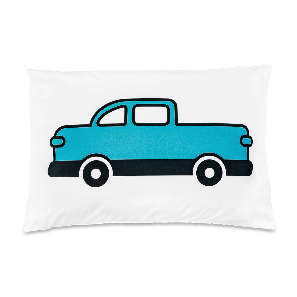 Camper & RV Queen Sheet Set - Features Travel Trailer Print Design - Crafted of Soft Machine Washable Polyester - 4