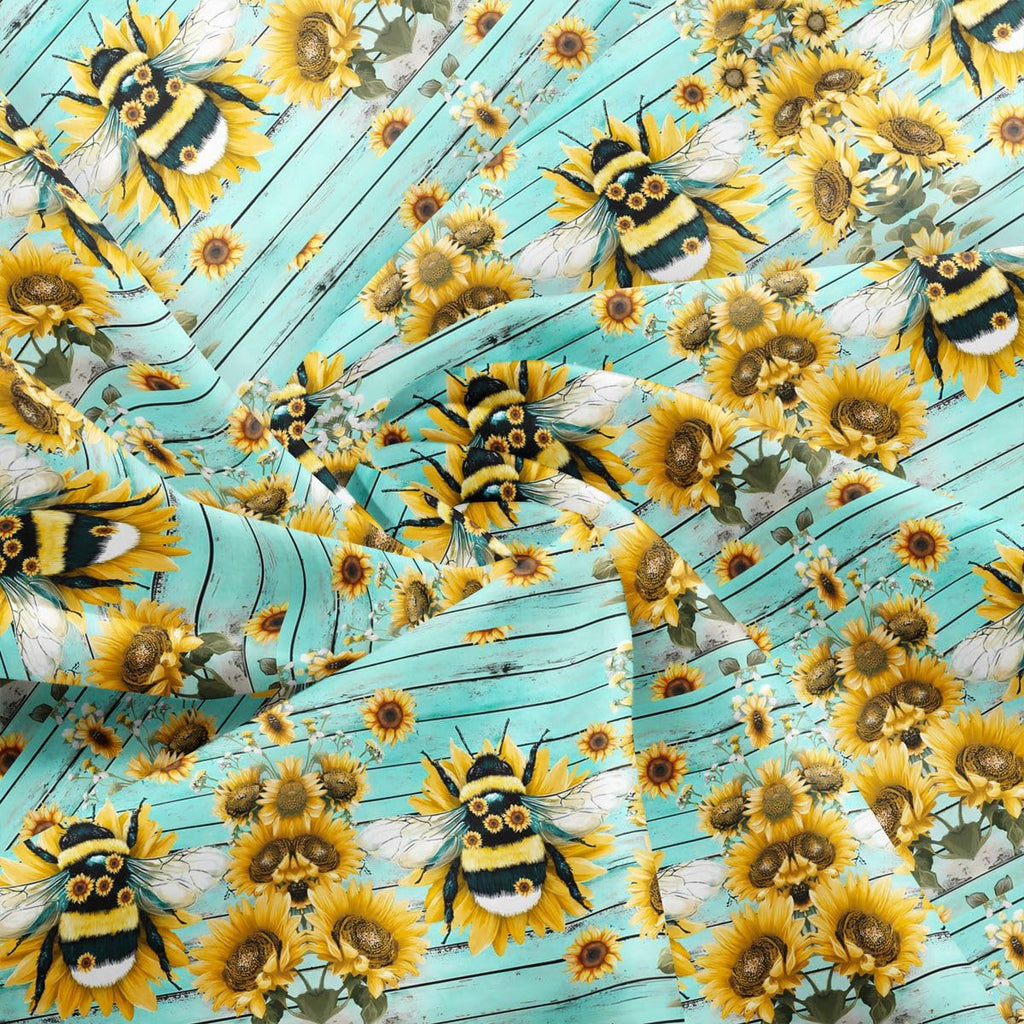 Bees Fabric by The Yard Soft 5 Yards