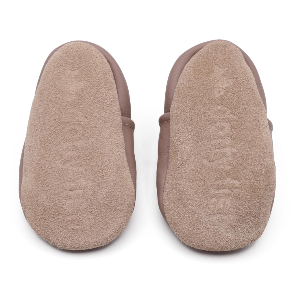 Soft Sole Leather Baby Shoes - Hedgehog