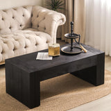 Wood Coffee Table Farmhouse Wooden Coffee Tables, Rectangle Tea Table, Rustic Coffee Table