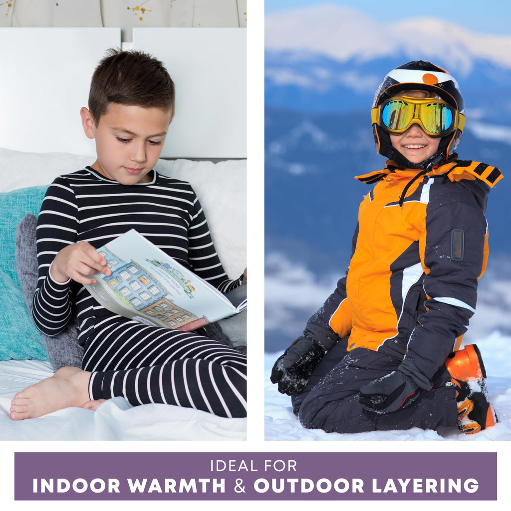 Thermal Underwear Kids, Boys Thermal Underwear Set Long Johns Thermals Kids Base Layer kid thermals top bottom set