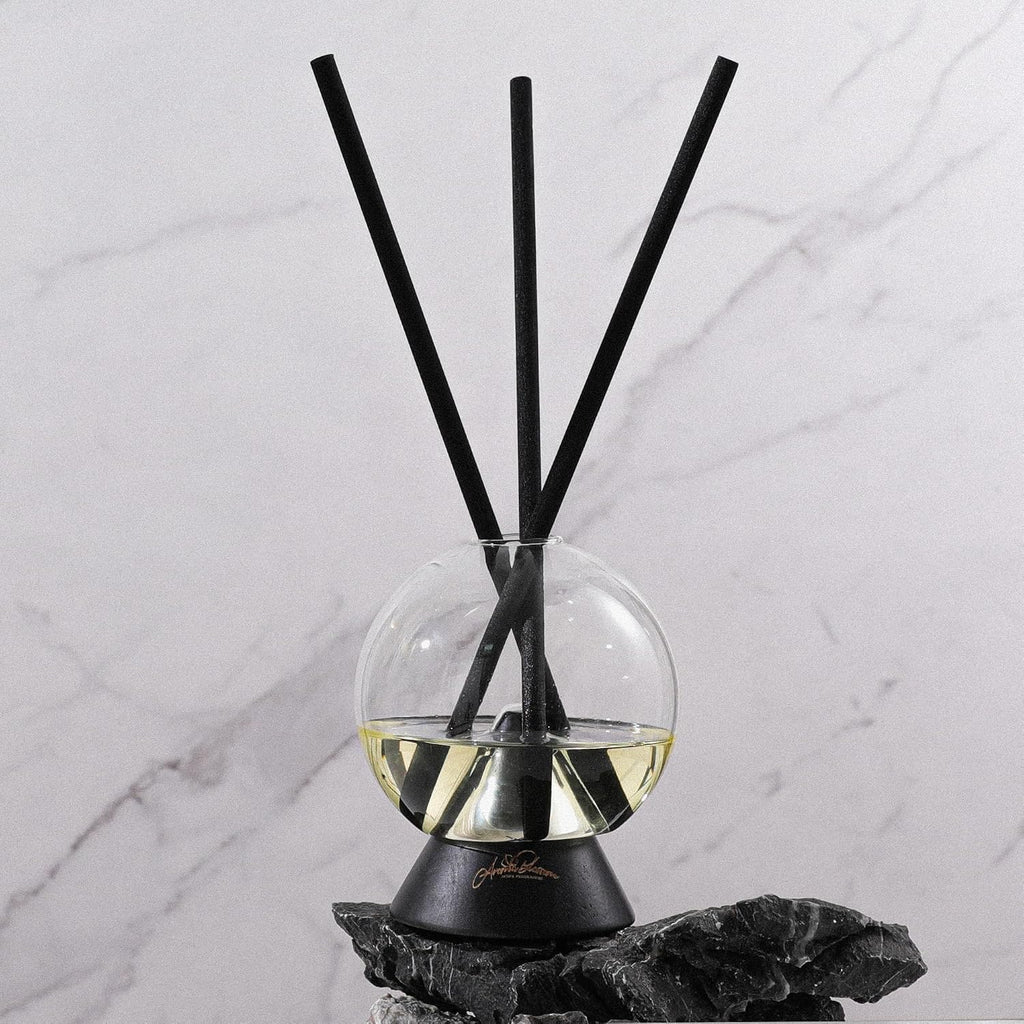 Luxury Reed Diffuser, Onyx Collection-Black 200ML Capacity