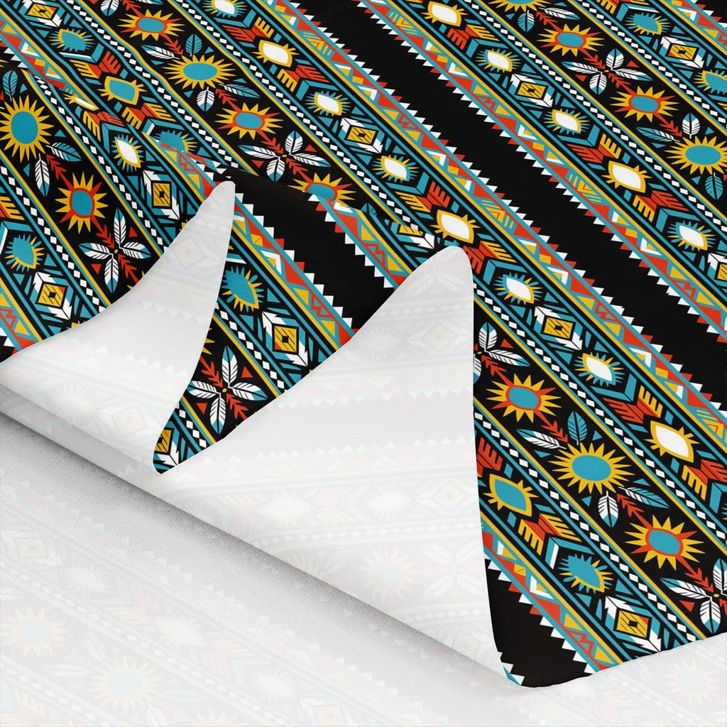 Geometric Fabric by The Yard Aztec Soft Fabric Boho Feather