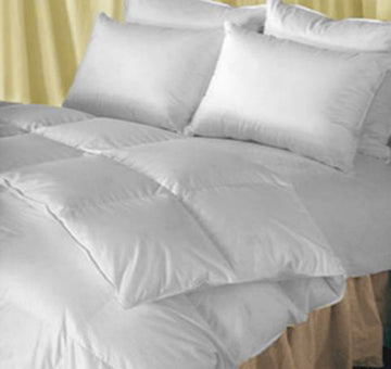 Comfort Classic Heavy Fill White Goose Down Alternative Duvet Insert Comforter, Queen/Queen XL 89"x95"