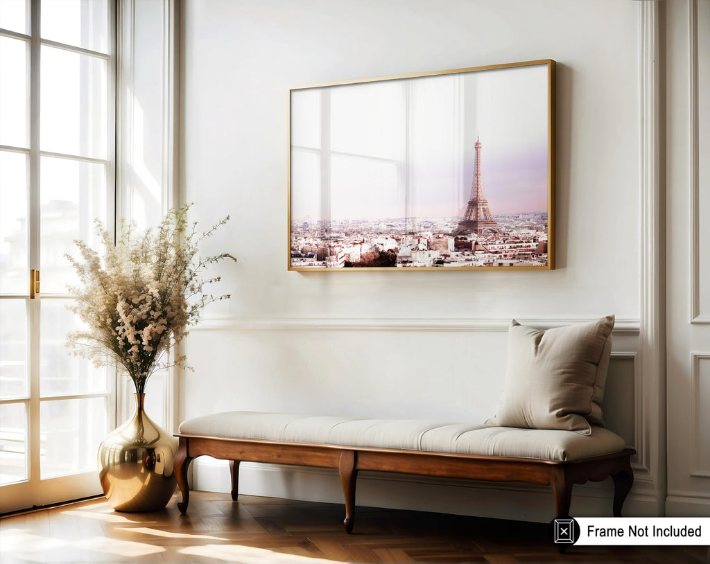 Master View of Paris Poster - Eiffel Tower Print - City Scene - Travel Theme - Photography Image - Architecture