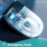 T38 Artistic Smart Toilet, Bidet Toilet with Powerful Flush, Auto Open/Close Lid, Instant Warm Water