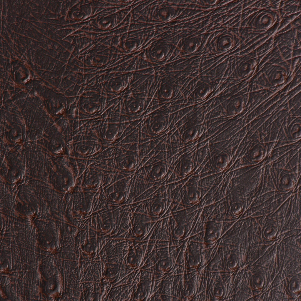 Ostrich Faux Leather Fabric, Embossed Vinyl, Textured Craft DIY and Upholstery PU Pleather - Individual 1 Foot Cut