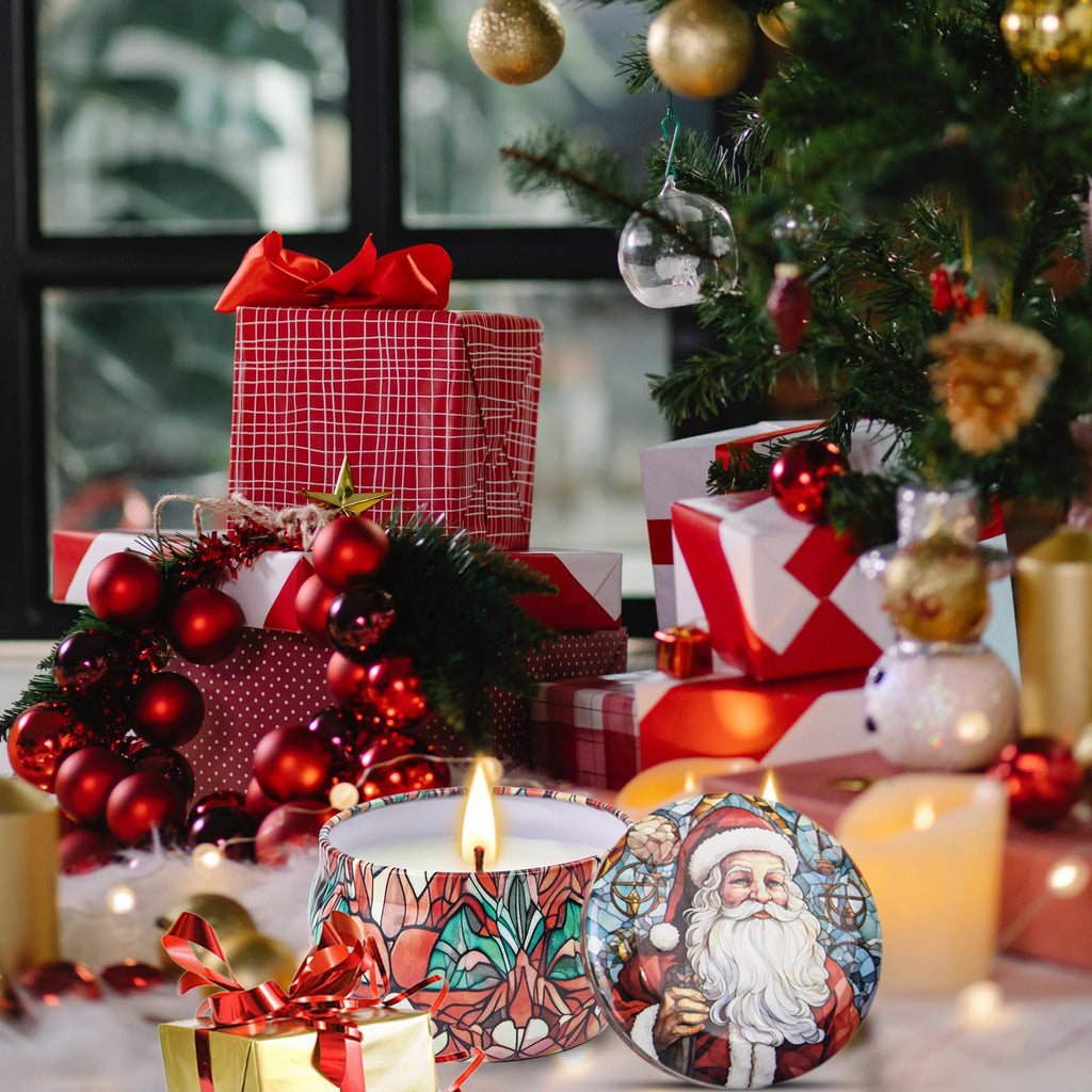 Christmas Candles Gift Set, 12 Pack Scented Candles for Women