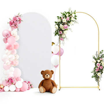 And Cover Set, Metal, 7.2 ft, White