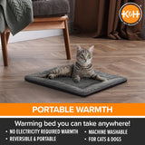Self-Warming Cat Bed Pad, Self Heating Pad for Outdoor Cat Houses, Warming Mat for Indoor Pet Beds & Furniture