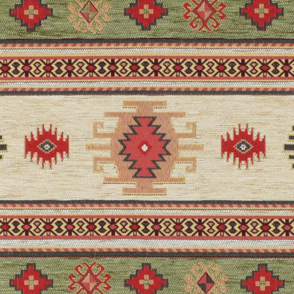 Kilim Pattern Upholstery Fabric Kilim Bohemian Boho Tapestry Tribal Southwestern Turkish Moroccan Mexican Ethnic