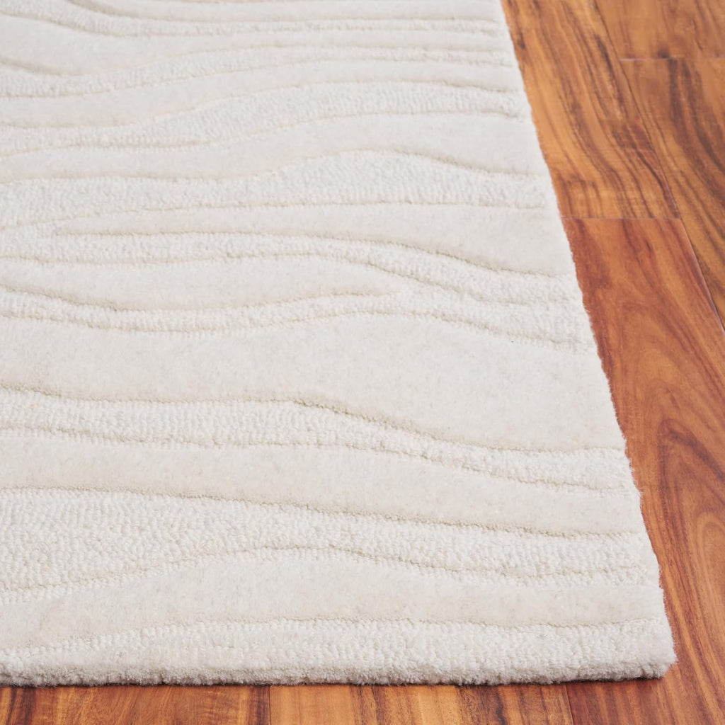Area Rug 10x14 - Rodeo Drive - Large - Ivory, Handmade Wool