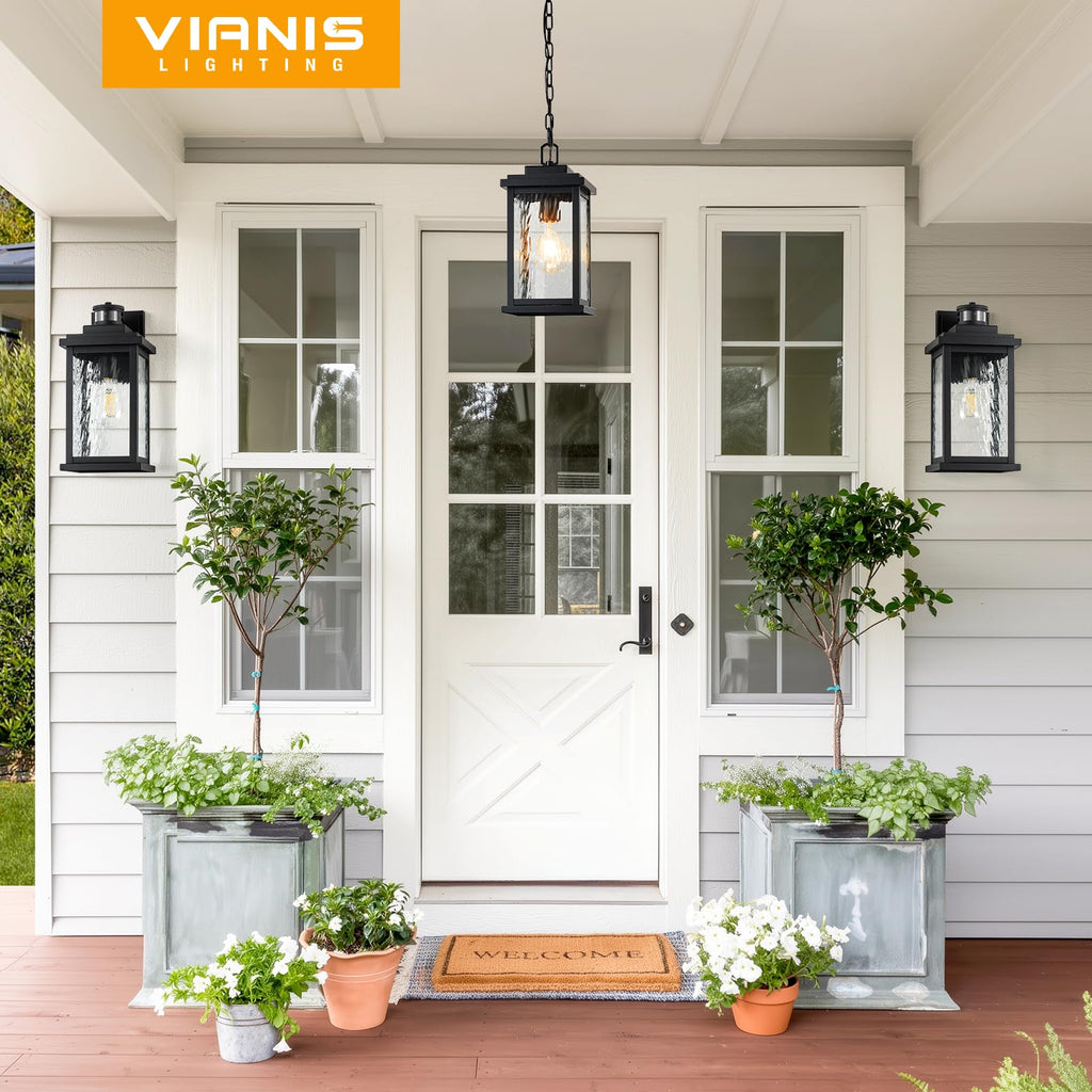 Large Anti-Rust Outdoor Chandelier with Adjustable Wire, Waterproof