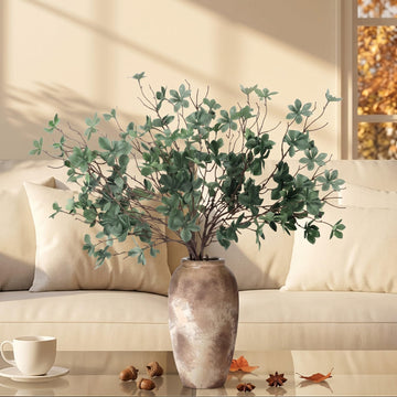 6 Pcs Artificial Greenery Stems, 28.3" Fake Plants Branch