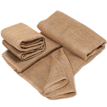 40" x40 Feet Premium Natural Burlap Fabric Roll - Multipurpose for Gardening, Weddings, Crafts & Holiday Decor
