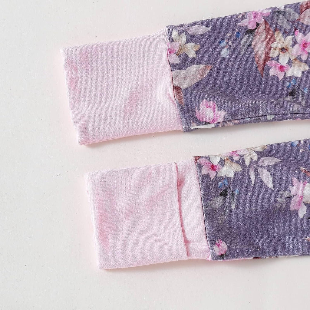 Bamboo Sleepers for Baby Girl Pajamas Footie Pajamas 3 Pack