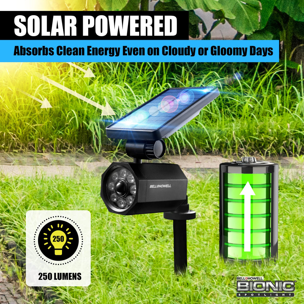 Bionic Spotlight Motion Solar Spot Lights Outdoor Waterproof, Landscape Lights, Outdoor Solar Yard Lights Weather