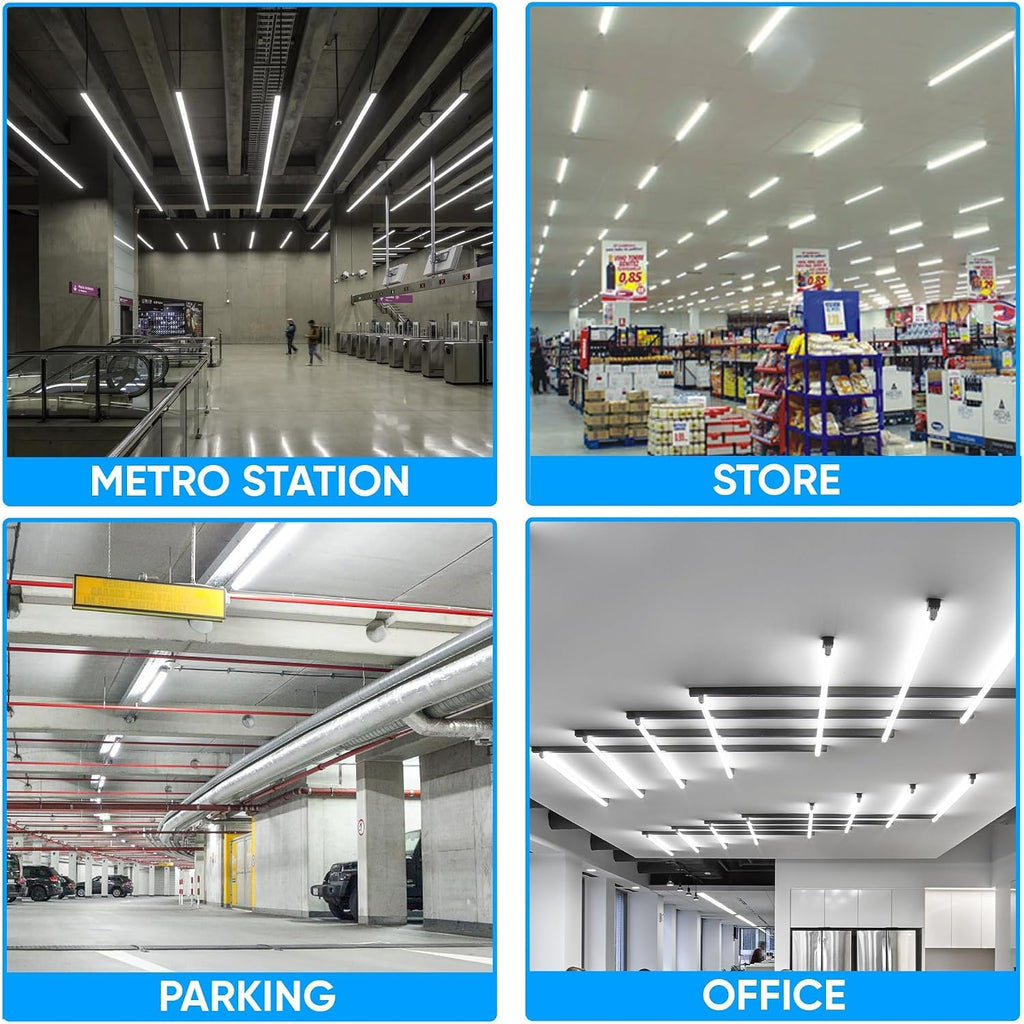 LEDMyplace Hybrid T8 4ft LED Tube/Bulb, 22W/18W/15W/12W Adjustable, 3000K/4000K/5000K/6500K CCT Changeable, G13