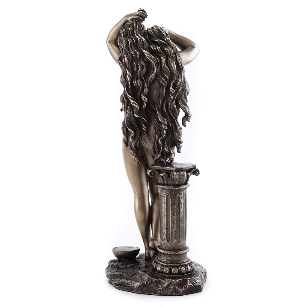 Aphrodite Goddess Statue - Greek Roman Venus Mythology Sculpture- The Goddess of Love Figurine in Cold Cast Bronze