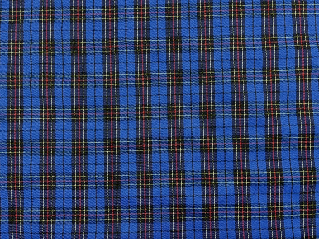 60 Inch Plaid Scottish Traditional Pattern Tartan Motif Printed 100% Woven Cotton Fabric for Clothing Tablecloth