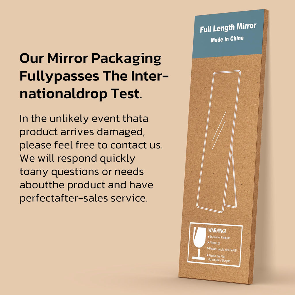 Full Length Mirror with Lights, 71" x 26" LED Floor Mirror, Full Body Dressing Standing Mirrors with Dimming & 3