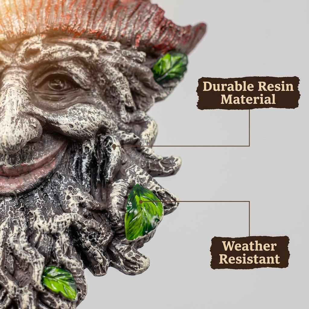 Tree Face Sculpture — Statues & Sculptures | Casa Home Living