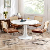 Zesthouse Natural Rattan Dining Chairs Set of 2