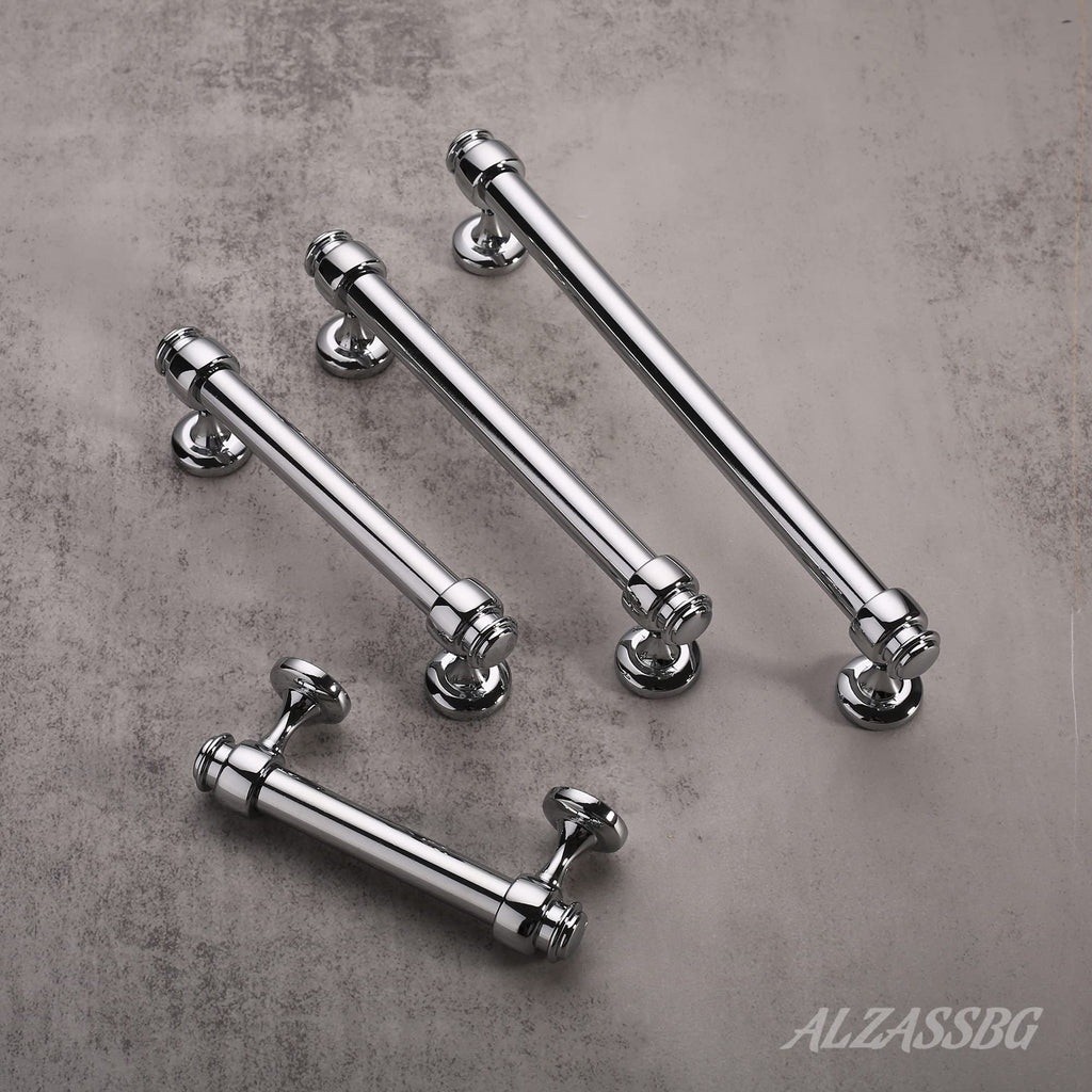 5" Polished Chrome Cabinet Pulls and Handles 10 Pack, AL3082CP