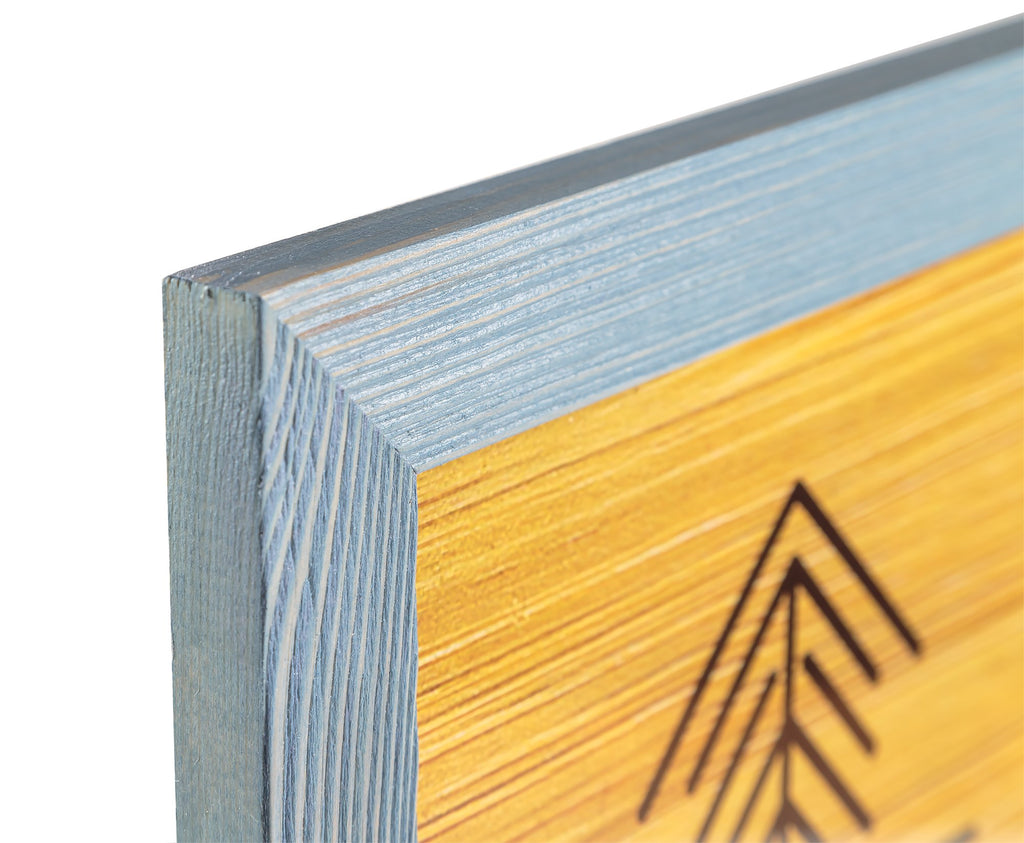 Rustic Wooden Picture Frame 4x6 Inch - Set of 2-100% Natural Farmhouse Distressed Wood with Real Glass - Made for