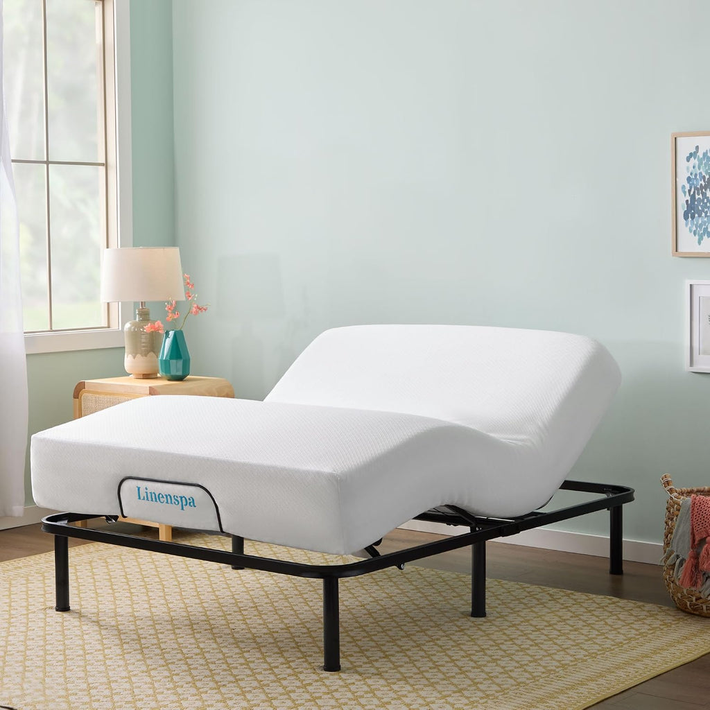 Adjustable Bed Base - Motorized Head and Foot Incline - Full