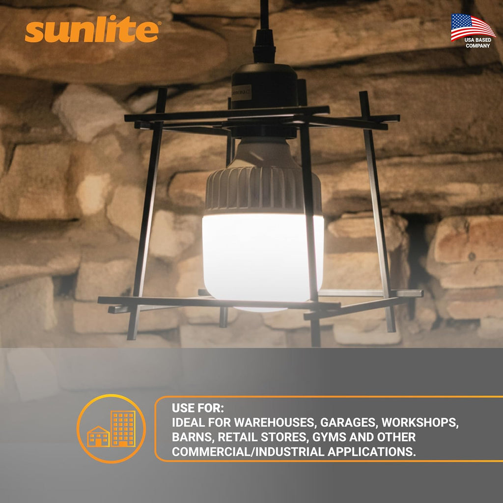 LED T36 Super Bright High Bay Replacement Bulb, 27 Watts (300W=) 3500 Lm, Medium e26 Base, 120-277 Volt