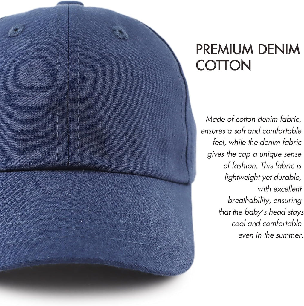 Cotton Toddler Baseball Cap Baby Boy Sun Hat for Kids Girls Baseball Hats