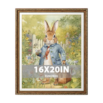 16x20 Frame, Vintage 16 x 20 Picture Frame, Classic Ornate Embossed Decorative Poster Frame for Art Prints, Posters