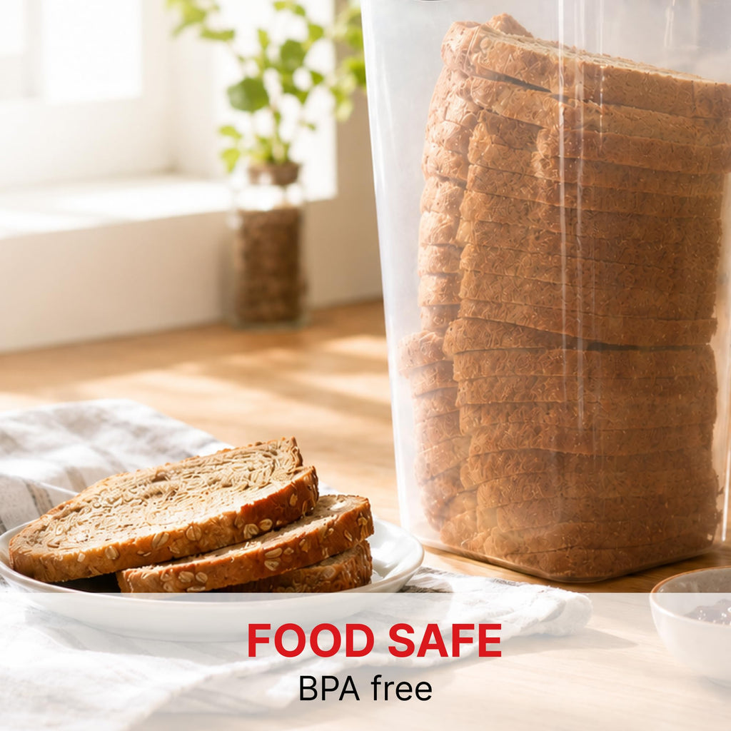 Bread Container, 5.8 L, Airtight BPA-Free Bread Storage Box