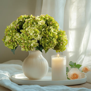 10PCS Faux Flower Artificial Bouquet Faux Flower Table Centerpieces Wedding Bridal Bouquet Office Party DIY Floral