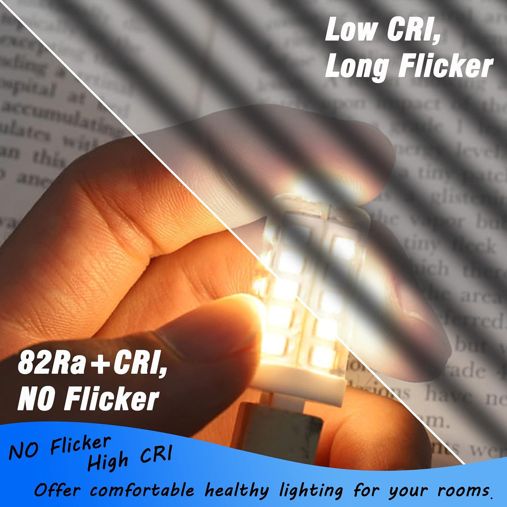 G9 LED Bulb Dimmable 5W 2700K Soft Warm White 40 Watt Equivalent