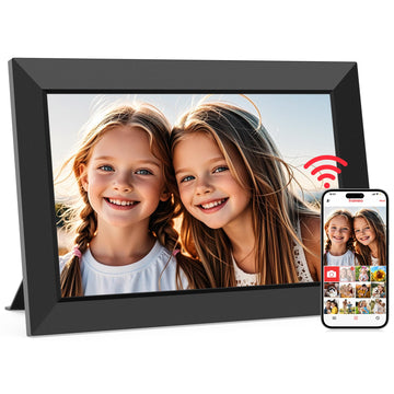 Frameo 10.1" WiFi Digital Picture Frame, Electronic Photo Frames - 32GB