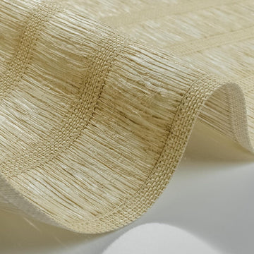 Jute Grasscloth Wallpaper, Serene | Boho Woven Wall Covering , Non-Pasted Single Roll, 23" W x 96" L