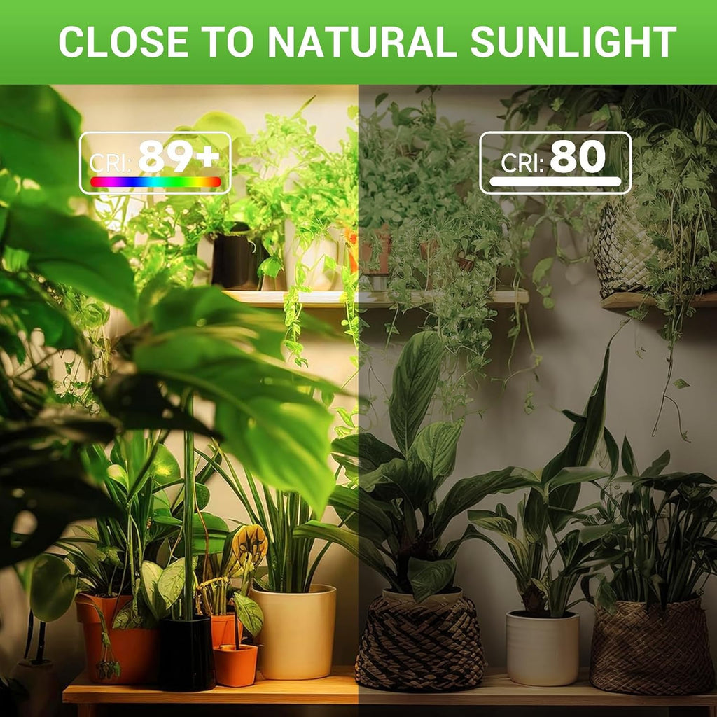 80W LED Grow Light Bulb for Indoor Plants, Full Spectrum