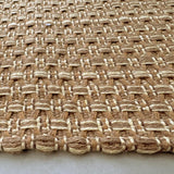 Hallway Washable Runner Rug,2x10 ft Boho Braided Kitchen Rugs,Neutral Entryway Rug,Faux Jute Rug,Non