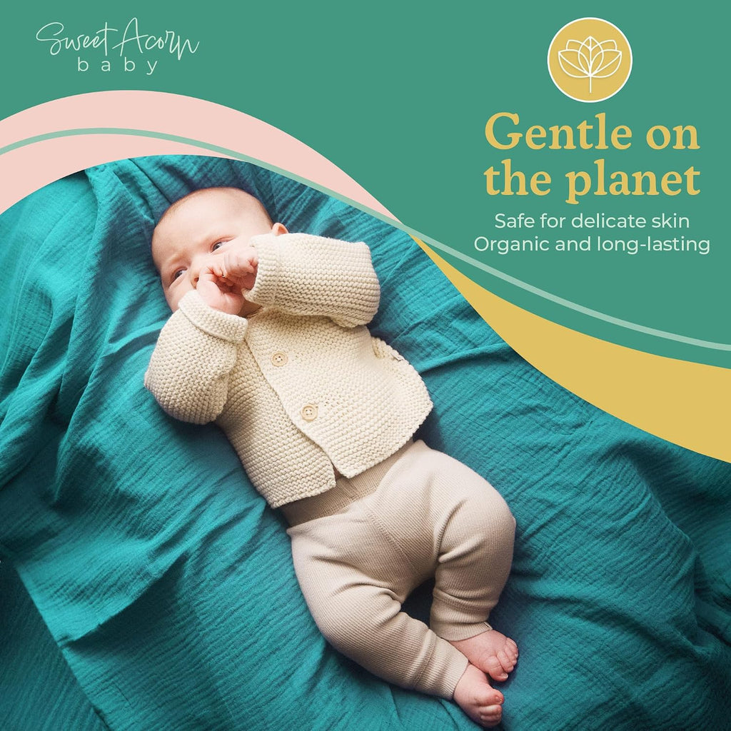 Muslin Swaddle Blanket - Soft Cotton Muslin Baby Blanket for Newborns, Infants, and Toddlers, All-Season Comfort Baby