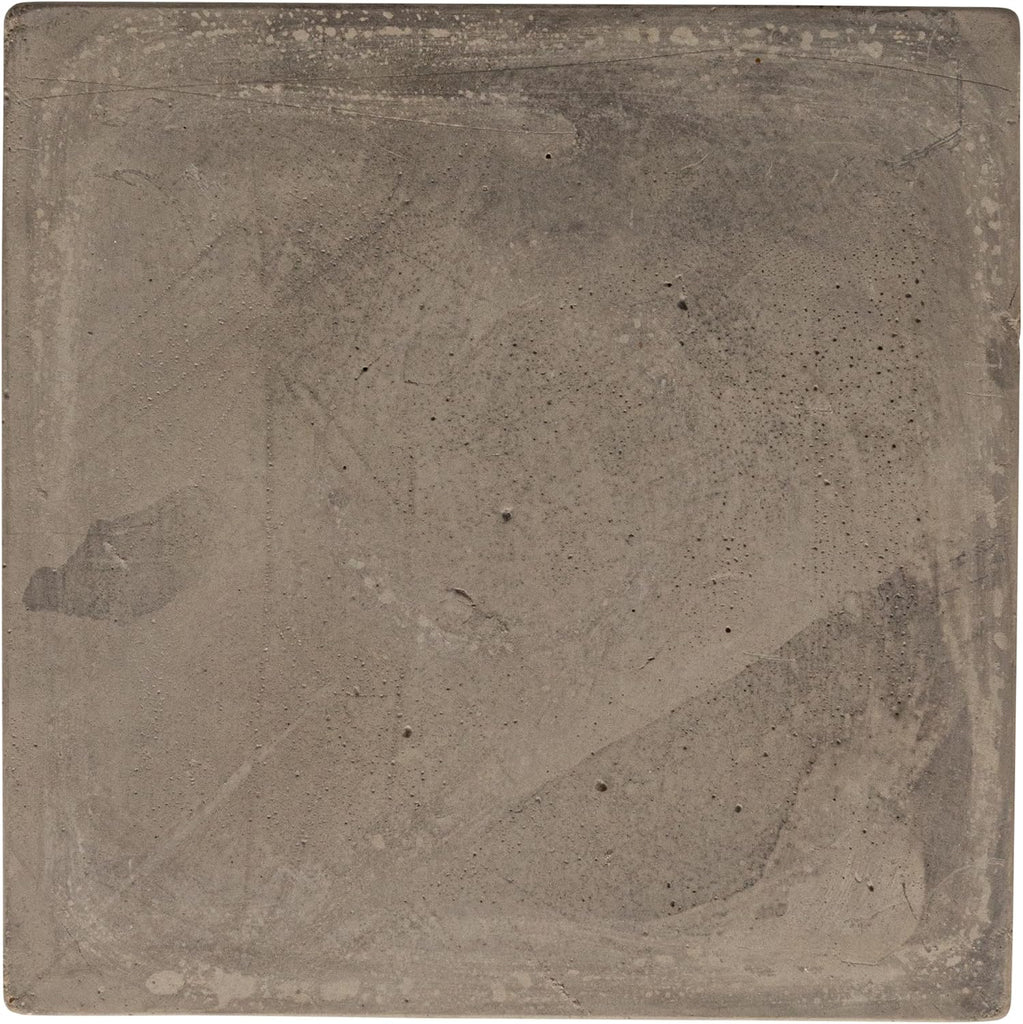 Contemporary Cement Boxes with Lids, Grey - Set of 2