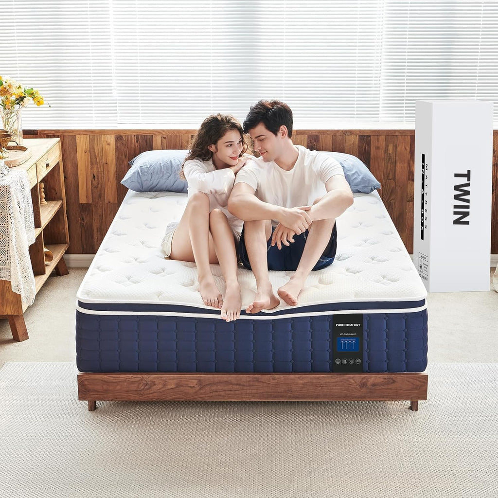 California King Mattress 14 Inch, Hybrid Mattress for Adults | Medium Firm Feel for all Sleepers, 4 Layer Premium